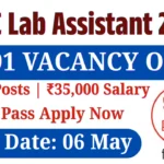 BTSC Laboratory Assistant Recruitment 2026